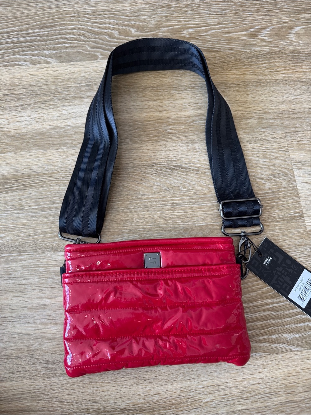 Think Royln Bum Bag in Lipstick Patent